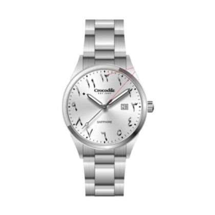 Crocodile CRDW10012.148 Silver Dial Stainlees Steel Men Watch 